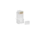 Lanberg PLU-6000 Conector RJ45 Transparente para Cable UTP Cat6 - Bolsa de 100 unidades