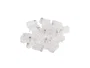 Lanberg Conector RJ45 PLU-6020 Transparente para Cable UTP Cat6 - Macho Derecho - Paquete de 20 Unidades