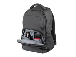Natec Mochila para Portátil Eland 15.6" Negro Poliéster, Resistente al Polvo y Rayones, Capacidad 17L