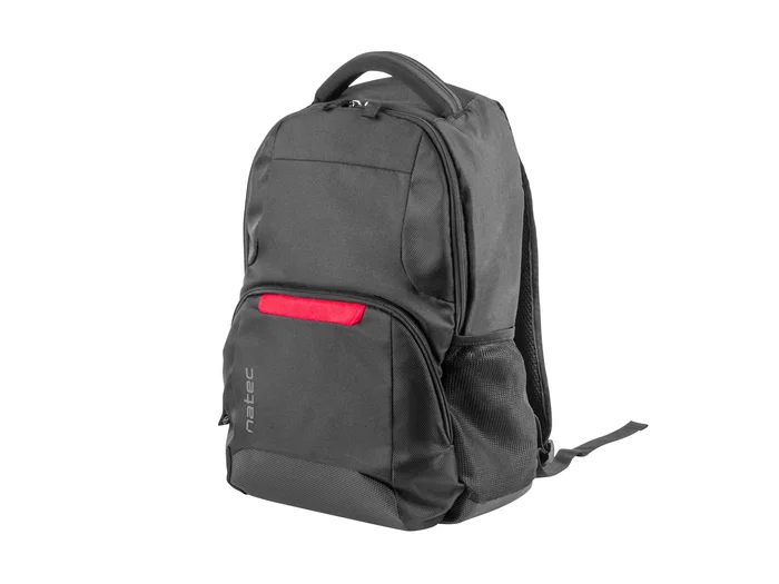 Natec Mochila para Portátil Eland 15.6" Negro Poliéster, Resistente al Polvo y Rayones, Capacidad 17L
