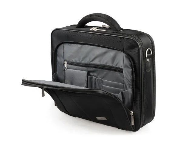 NATEC Boxer Maletín Negro para Portátiles de hasta 15.6 pulgadas