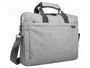 NATEC Bolso para Portátil MUSTELA 15,6 pulgadas Gris