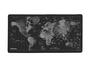 Natec Time Zone Map Maxi Negro, Gris