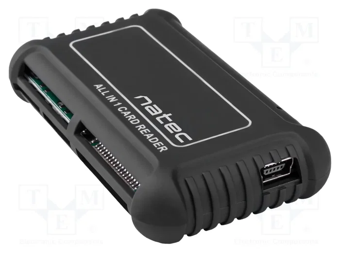 Natec Beetle Lector de tarjetas All in One USB 2.0 Negro