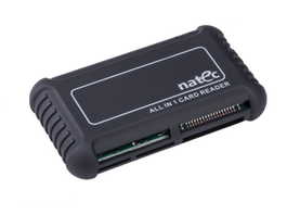 NATEC BEETLE Lector de Tarjetas USB 2.0 Negro