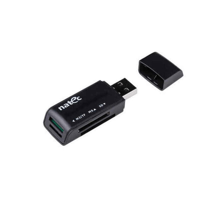 Natec ANT 3 Mini Lector de tarjetas USB 2.0 Negro