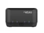 NATEC Kangaroo Dual Docking Station USB 3.0 para HDD/SSD SATA 2.5"/3.5" (Hasta 8 TB) - Adaptador AC Incluido