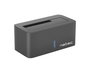 Natec Kangaroo Base/Docking Station para HDD/SSD SATA de 2.5''/3.5'' hasta 8TB, USB 3.2 Gen 1 (USB 3.0) Type-A, Negro, con Adaptador AC
