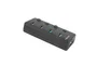 Natec MANTIS2 Hub USB 3.0 - 4 Puertos con Interruptor On/Off y Adaptador de Corriente - Velocidad 5000 Mbit/s - Negro ABS