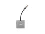 Natec Fowler Mini Adaptador Multipuerto USB-C a HDMI y USB 3.2 Gris