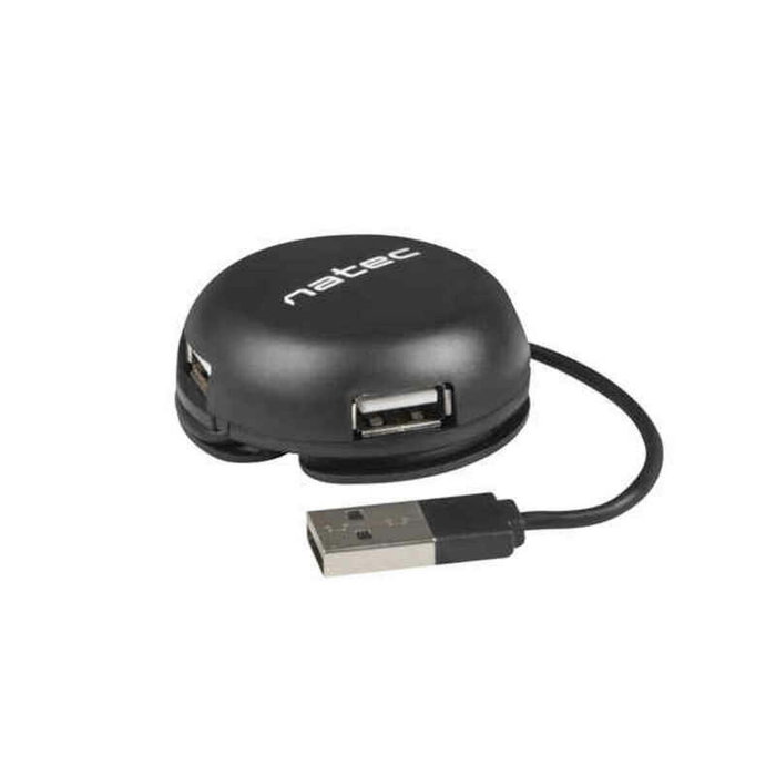 Natec Bumblebee NHU-1330 Hub USB 2.0 Negro Natec Bumblebee NHU-1330 Hub USB 2.0 Negro