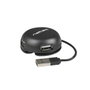 Natec Bumblebee NHU-1330 Hub USB 2.0 Negro