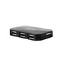 Natec NHU-0647 Hub USB 2.0 de 4 puertos Negro