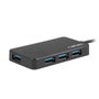 Natec Moth Hub USB 3.2 Gen 1 de 4 puertos, Negro