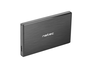 NATEC NKZ-0941 Carcasa de Disco Duro/SSD 2.5 pulgadas Negro Aluminio