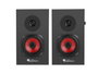 GENESIS Helium 200 Altavoces 2.0 Negro y Rojo 20 W RMS