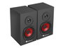 GENESIS Helium 200 Altavoces 2.0 Negro y Rojo 20 W RMS