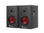 GENESIS Helium 200 Altavoces 2.0 Negro y Rojo 20 W RMS