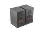 GENESIS Helium 200 NCS-1305 Altavoces de 1 vía 20W 2.0 canales con entrada micrófono y auriculares - Negro y Rojo
