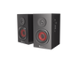 GENESIS Helium 200 NCS-1305 Altavoces de 1 vía 20W 2.0 canales con entrada micrófono y auriculares - Negro y Rojo