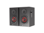 GENESIS Helium 200 NCS-1305 Altavoces de 1 vía 20W 2.0 canales con entrada micrófono y auriculares - Negro y Rojo