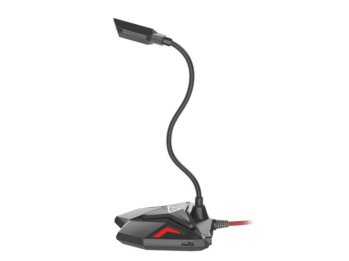 GENESIS Micrófono para PC Radium 100 Negro, Rojo USB Plug&Play Omnidireccional