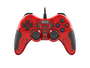 GENESIS MANGAN 200 Gamepad para PC, Rojo, USB 2.0, Control Analógico/Digital con 15 Botones, Vibración, Cable 1.8m, Compatible con Windows 10/8/7/XP