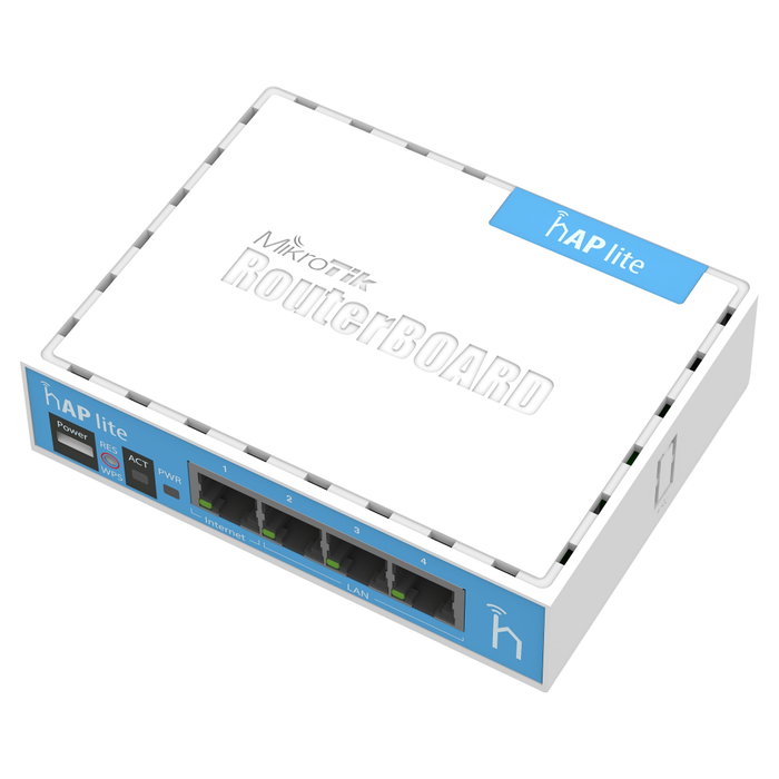 MikroTik hAP lite RB941-2nD Blanco