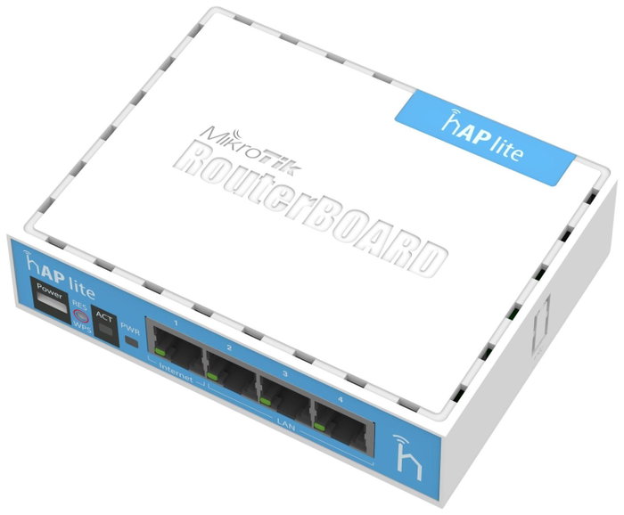 MikroTik hAP lite RB941-2nD Blanco