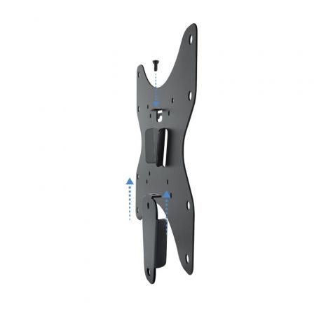 TooQ Soporte de Pared Fijo LP1242F-B para Televisiones de 23 a 42 Pulgadas / Hasta 35 kg, Compatible VESA 75x75/100x100/200x100/200x200, Color Negro