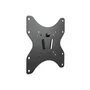 TooQ Soporte de Pared Fijo LP1242F-B para Televisiones de 23 a 42 Pulgadas / Hasta 35 kg, Compatible VESA 75x75/100x100/200x100/200x200, Color Negro