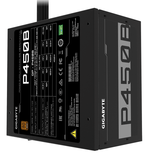 Gigabyte P450B 450W 80 PLUS Bronze ATX Negro Gigabyte P450B 450W 80 PLUS Bronze ATX Negro