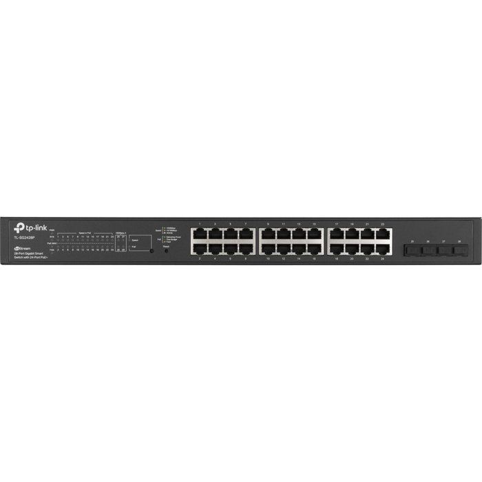 TP-Link Omada TL-SG2428P Switch Gestionado 28 Puertos con 24 Puertos PoE+ y 4 SFP