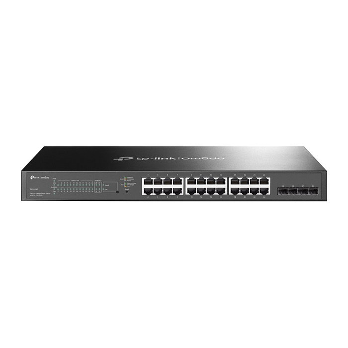 TP-Link Switch Omada TL-SG2428P 24 Puertos Gigabit Gestionado PoE+ 250W, 4 SFP, Montaje Rack 1U TP-Link Switch Omada TL-SG2428P 24 Puertos Gigabit Gestionado PoE+ 250W, 4 SFP, Montaje Rack 1U