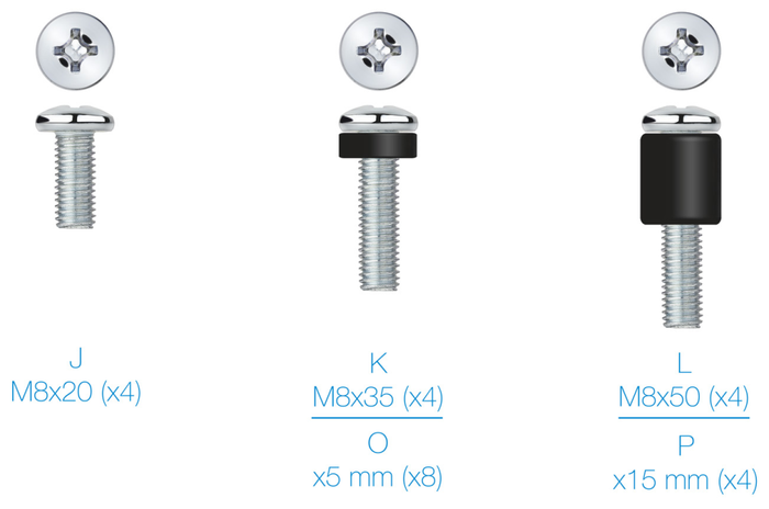 Tooq Kit de Montaje Universal SSK4820