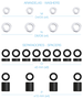 Tooq Kit de Montaje Universal SSK4820