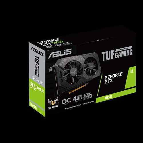 ASUS TUF Gaming TUF-GTX1650-O4GD6-GAMING NVIDIA GeForce GTX 1650 4 GB GDDR6