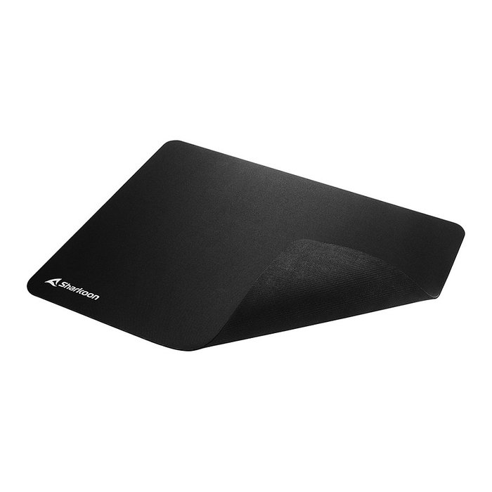 Sharkoon 1337 Gaming Mat V2, Alfombrilla de ratón para juegos XL, 444 mm x 355 mm, Negro, Base antiderrapante
