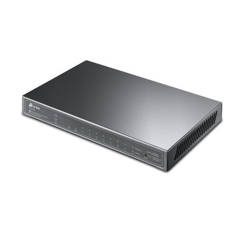 TP-LINK TL-SG2210P Switch Gestionado L2/L4 Gigabit Ethernet PoE Negro 8 Puertos