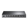 TP-LINK TL-SG2210P Switch Gestionado L2/L4 Gigabit Ethernet PoE Negro 8 Puertos