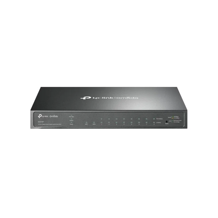 TP-Link Omada SG2210P Switch Gestionado 8 Puertos Gigabit PoE+ 2 SFP Negro