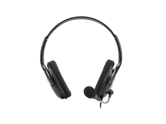 NATEC Auriculares Alámbrico Diadema Negro