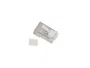Lanberg Conector RJ-45 Cat6 Ftp 8P8C Blindado Transparente Plástico para Redes - Pack 20 Unidades
