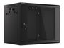 Lanberg Armario Rack Mural 9U 600x450x507mm WF01-6409-10B Negro