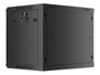 Lanberg Armario Rack Mural 9U 600x450x507mm WF01-6409-10B Negro