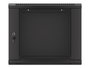 Lanberg Armario Rack Mural 9U 600x450x507mm WF01-6409-10B Negro