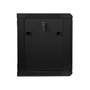 Lanberg Armario Rack Mural 9U 19 pulgadas 600x450mm Negro