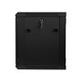 Lanberg Armario Rack Mural 9U 19 pulgadas 600x450mm Negro