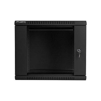 Lanberg Armario Rack Mural 9U 19 pulgadas 600x450mm Negro