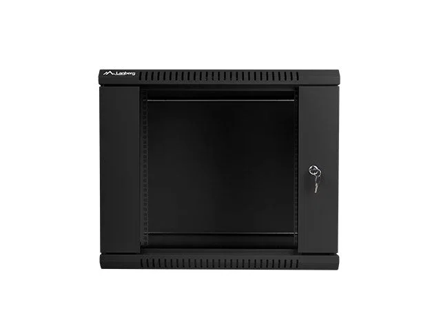 Lanberg Armario Rack Mural 9U 600x450x507mm WF01-6409-10B Negro